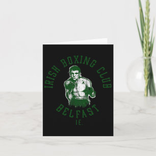 Cartão Irish Boxing Club Belfast