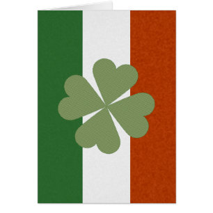 Cartão Irish Charming Lucky Clover