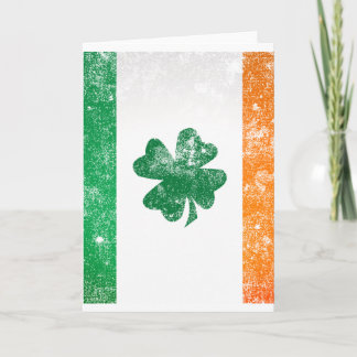 Cartão Irish Flag
