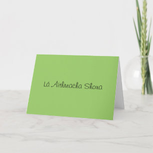 Cartão Irish -Happy Fathers Day