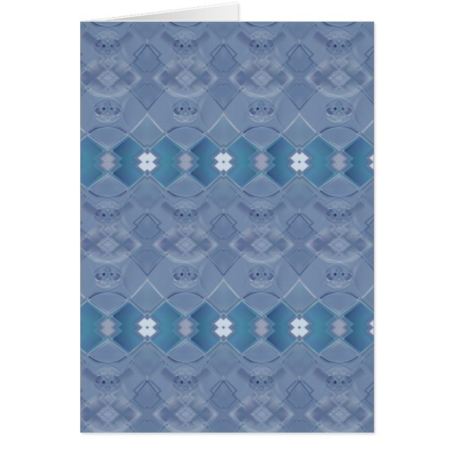 Cartão Irish Lace - Wedgewood Blue greening card (Frente)