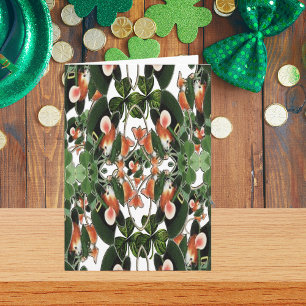 Cartão Irish Mouse Kaleidoscope Two St. Patrick's Day