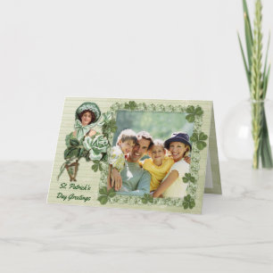 Cartão Irish Rose Photo Greetings