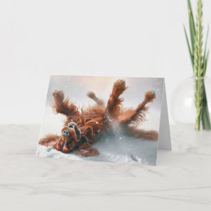 Cartão Irish Setter Birthday