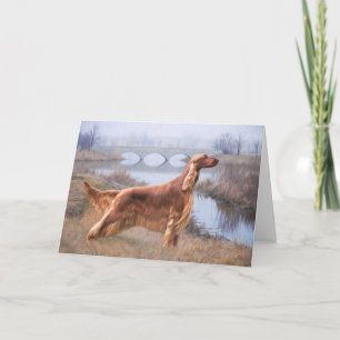 Cartão Irish Setter Greeting Cards