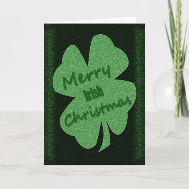 Cartão Irish St. Patrick's Day gifts (Frente)