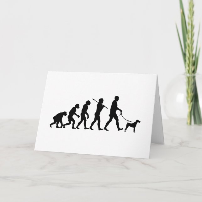 Cartão Irish Terrier (Frente)