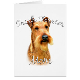 Cartão Irish Terrier Mãe 2