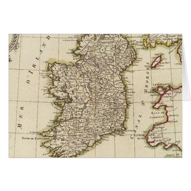 Cartão Irlanda 3 (Frente Horizontal)