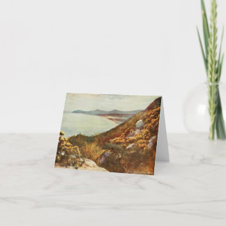 Cartão Irlanda - Baía de Dublin, de Victoria Hill