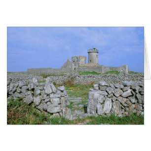 Cartão Irlanda, Inishmore, Ilha Aran, Forte Dun Aengus