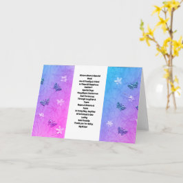 Cartão Irmã embelizada