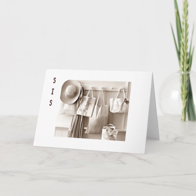 CARTÃO IRMÃ-ESPERA QUE SEU ANIVERSÁRIO SEJA ESPECIAL COMO (Frente)