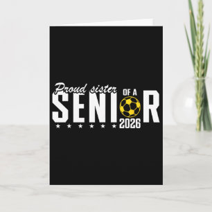 Cartão Irmã Orgulhosa De Um Graduado Pré-k Cl 2026 Gradua