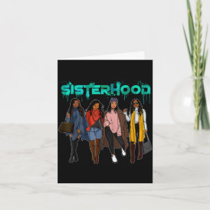 Cartão Irmandade do Juneteenth amigas da comunidade
