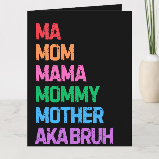 Cartão Irmão anteriormente conhecido como presente do dia (Frente)