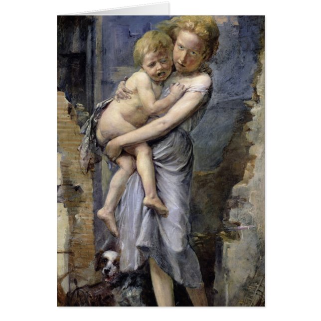 Cartão Irmão e irmã (Frente)