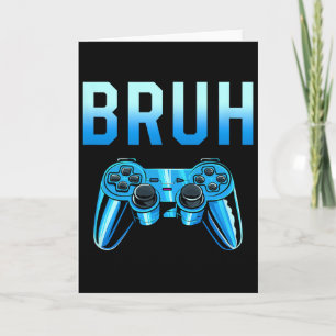 Cartão Irmão Meme Gamer Aniversário Dito Divertido Irmão