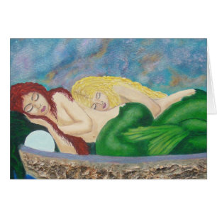 Cartão Irmãs da sereia