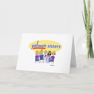 Cartão Irmãs de Yahweh