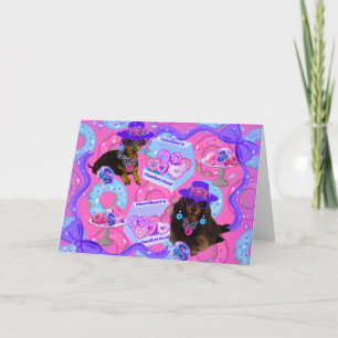 Cartão Irmãs Não se Preocupem com Donut