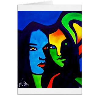 Cartão Irmãs por Piliero