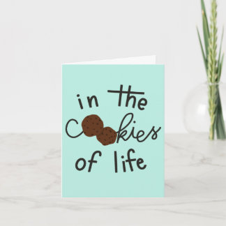 Cartão "Irmãs são as batatas fritas de chocolate"