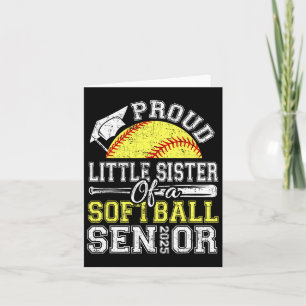 Cartão Irmãzinha Orgulhosa De Um Formando Senior Softll 2