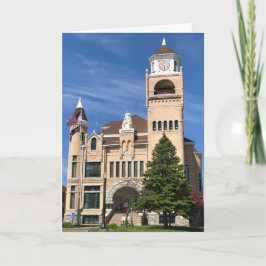 Cartão Iron County Courthouse Blank Greeting Card