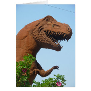 Cartão Ironic Dino