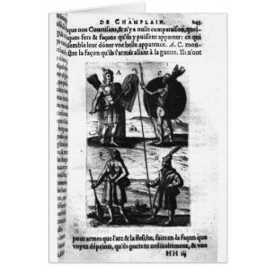Cartão Iroquois de France novo