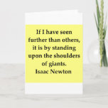 Cartão isaac newton quote<br><div class="desc">more isaac newton quotes at jimbuf gallery.</div>