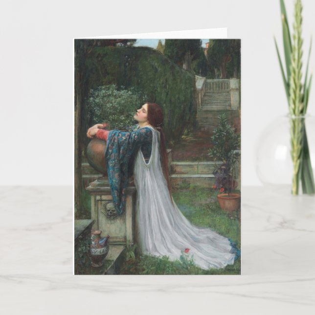 Cartão Isabella and the Pot of Basil (Frente)