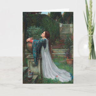 Cartão Isabella and the Pot of Basil