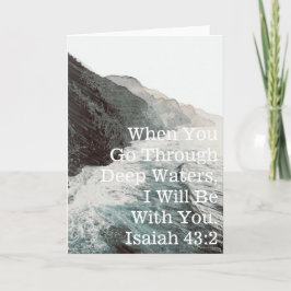 Cartão Isaiah Encouragement (Blank Inside)