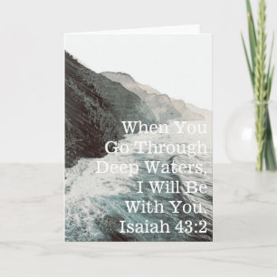 Cartão Isaiah Encouragement (Blank Inside)
