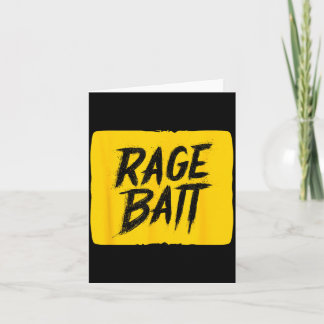 Cartão Isca Gráfica Yellow Rage