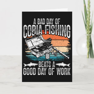 Cartão Isca para Pescador de Robalo Peixe Robalo F