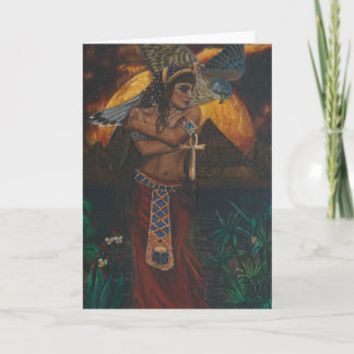 Cartão Isis Greeting Card
