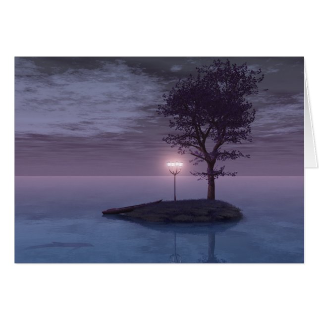 Cartão Isle of Wanderers Card (Frente Horizontal)