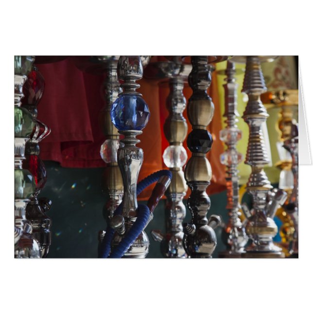 Cartão Israel, Tel Aviv, Jaffa, canalizações de água de s (Frente Horizontal)