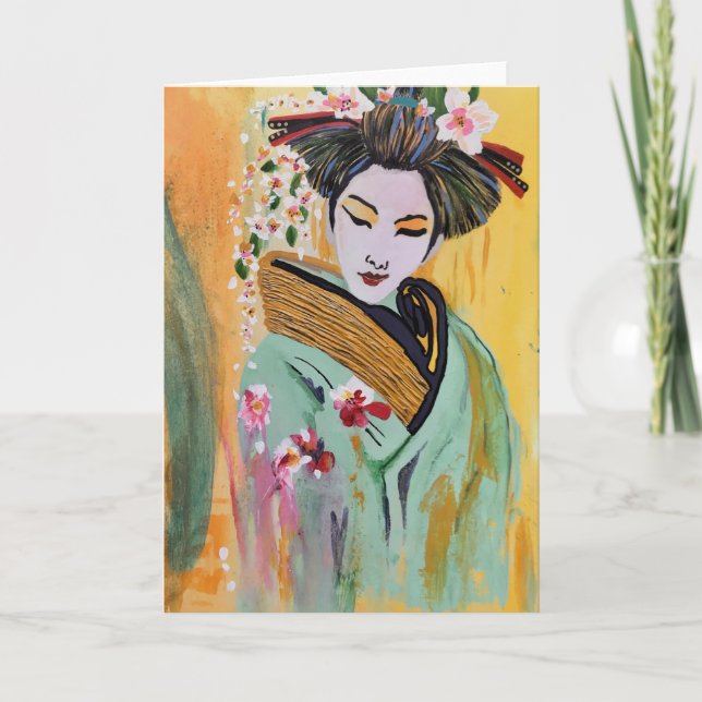 Cartão Isso é Mágico - Saudação interna em branco  (Frente)