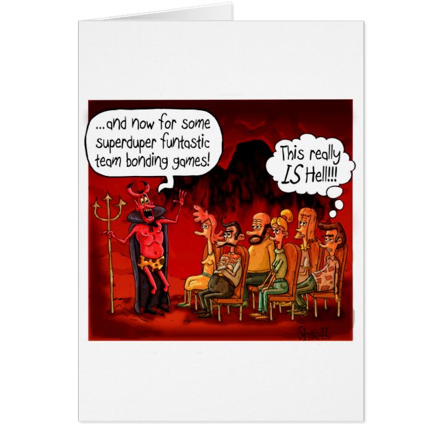 CARTÃO ISSO É UM PRESENTE ENGRAÇADO (Frente)