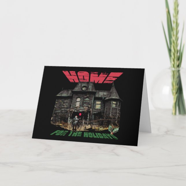 Cartão IT | Pennywise - Casa para as Festas (Frente)