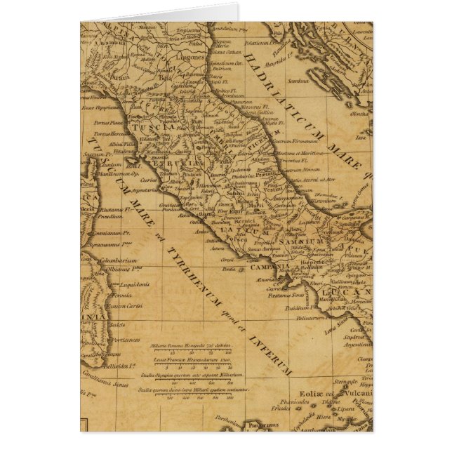 Cartão Itália Antiga (Frente)