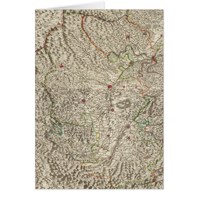 Cartão Itália, França (Frente)