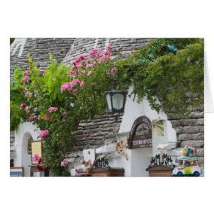 Cartão Itália, Puglia, Alberobello, Terra dei Trulli,