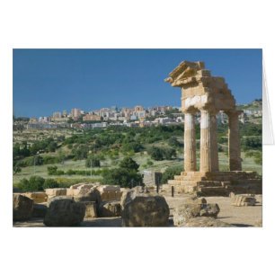 Cartão Itália, Sicília, Agrigento, La Valle dei Templi,