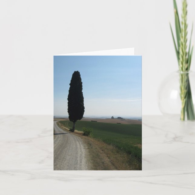 Cartão Italian Cypress Note Cards (Frente)