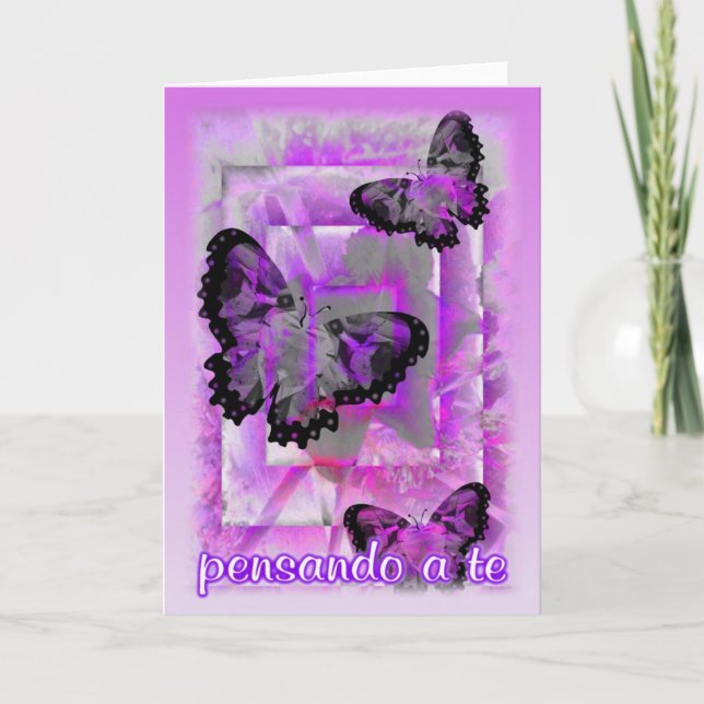 Cartão Italian Thinking of You   Card-blank (Frente)